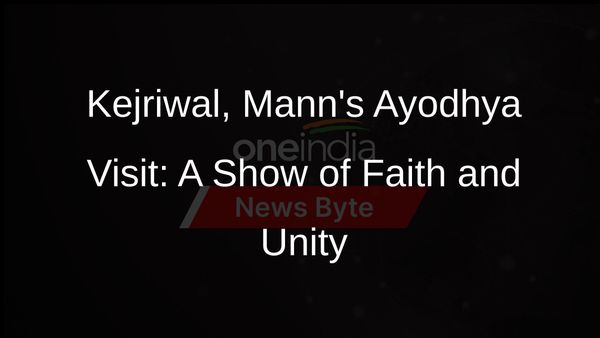 Kejriwal, Mann to Pay Obeisance at Ayodhyas Ram Temple