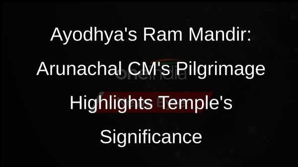 Arunachal CM Prema Khandus Ayodhya Visit: Ram Mandir Called Symbol of Struggle