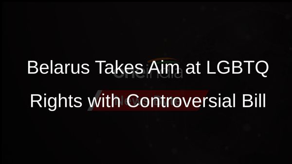 Belarus Proposes Bill to Outlaw Promotion of Homosexuality