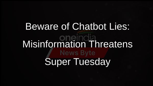 Chatbots Pose Threat to Voters With False Information, Study Says