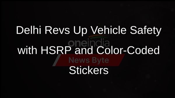 Delhi Accelerates HSRP and Color-Coded Sticker Installation on Vehicles