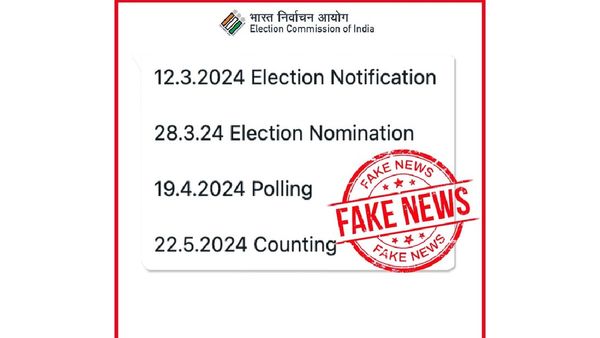 Fact Check: Lok Sabha Election Dates Viral On Social Media - April 19 For Polling, May 22 For Counting