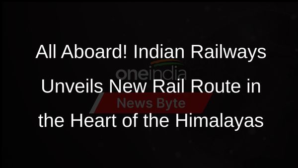 Indian Railways Forges Ahead: Train Services to Commence on Banihal-Khari-Sumber-Sangaldan Section