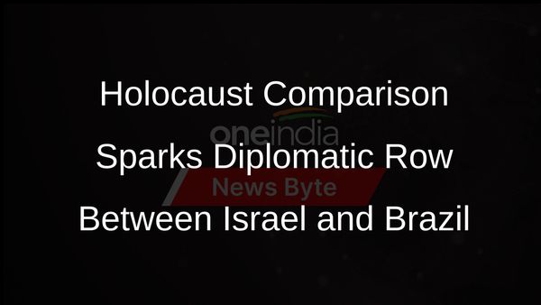 Israel Blasts Brazil Presidents Holocaust Comparison, Recalls Envoy