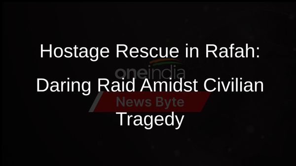 Daring Israeli Raid in Rafah: Hostages Rescued, Tragic Civilian Toll