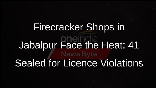 Jabalpur Cracks Down on Firecracker Shops: 41 Sealed for Licence Violations