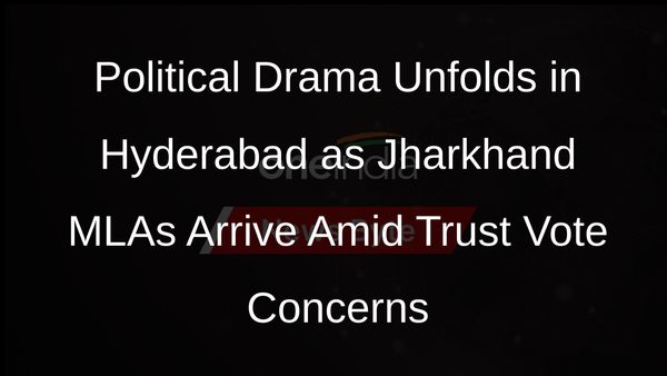 Jharkhand MLAs Seek Refuge in Hyderabad Amid Poaching Fears