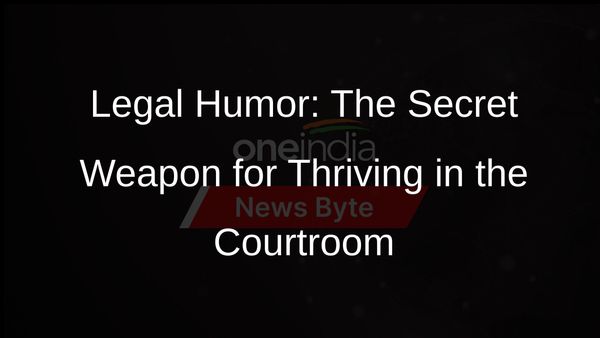 Laughter in the Courtroom: Delhi High Court Judge Prescribes Humor for Legal Professionals