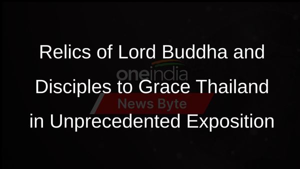 Sacred Journey: Lord Buddhas Relics Embark on Historic Thailand Exposition