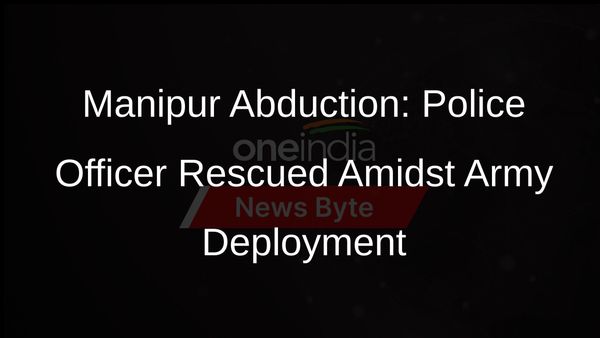 Senior Police Officer Abduction Sparks Tension in Manipur, Army Deployed