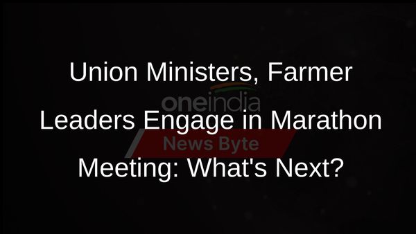 Marathon Meeting Between Union Ministers, Farmer Leaders Ends Without Resolution