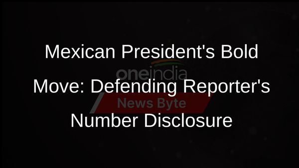 Mexican Presidents Controversial Move: Defending Disclosure of Reporters Number