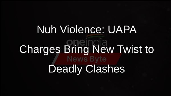 UAPA Charges Slapped Against Accused in Nuh Violence Cases