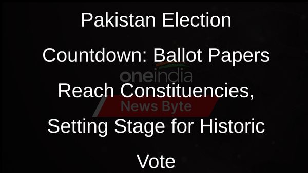 Pakistan Election 2023: Ballot Papers Delivered for National Assembly and Provincial Assembly Constituencies