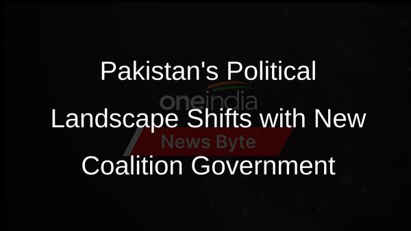 Pakistan Parties Unite to Form Coalition Government