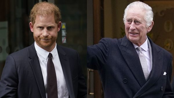 Prince Harry Arrives In London Amid King Charles' Cancer Diagnosis