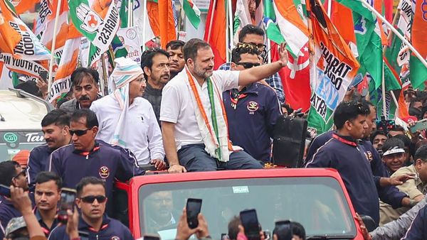 Rahul Gandhi Led 'Bharat Jodo Nyay Yatra' Enters Murshidabad District
