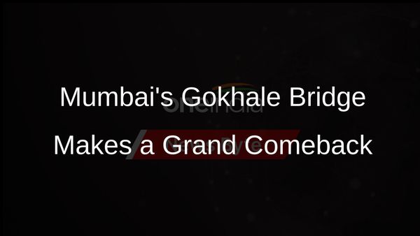 Gokhale Bridge in Mumbai Partially Reopens After Reconstruction