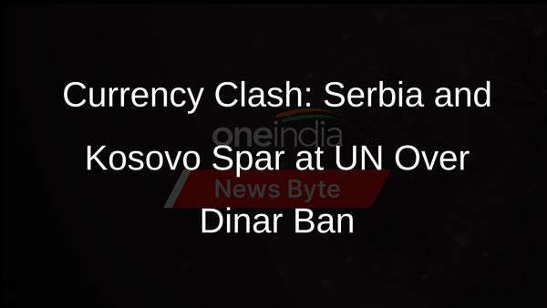 Serbia, Kosovo Clash at UN Over Controversial Currency Ban