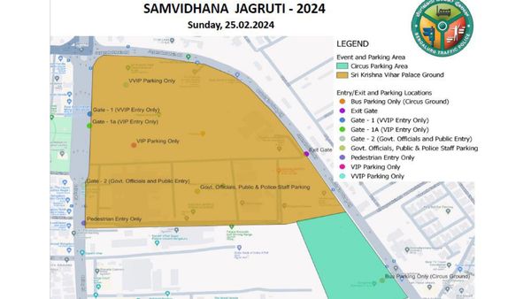 Bengalurians Avoid These Roads On Sunday: Check Traffic Advisory For 'Constitution And Unity Of India' Program