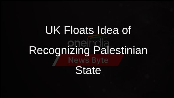 UK Mulls Recognizing Palestinian State Post Ceasefire