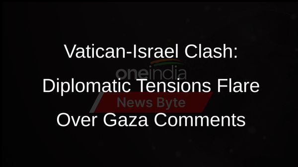 Vatican Officials Gaza Comments Spark Diplomatic Tension with Israel