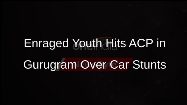 Youth Hits ACP in Gurugram After Being Caught Doing Car Stunts