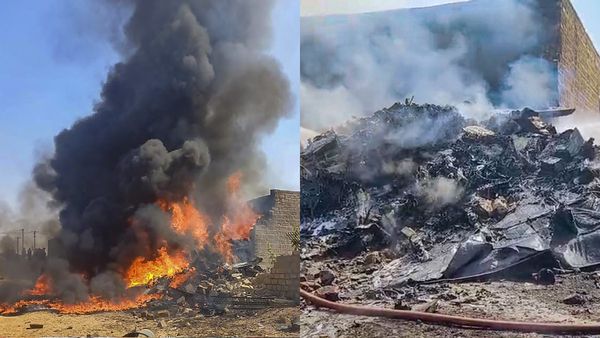 Breaking News! Military Aircraft Crashes In Rajasthan's Jaisalmer