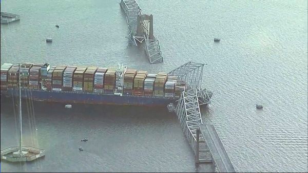 Cargo Ship Collision In Baltimore: All 22 Crew Members Indian Nationals; No Injuries Reported