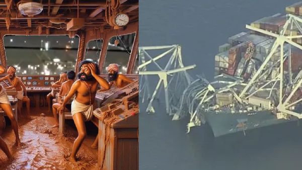 Baltimore Bridge Disaster: Indian Crew's Heroism Tainted By Racist Cartoon, Sparks Outrage