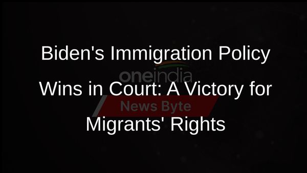 Federal Judge Upholds Bidens Immigration Policy for Migrants