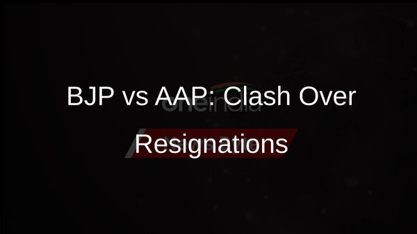 BJP Demands Kejriwal's Resignation; AAP Retaliates Against PM Modi Outside Delhi Assembly