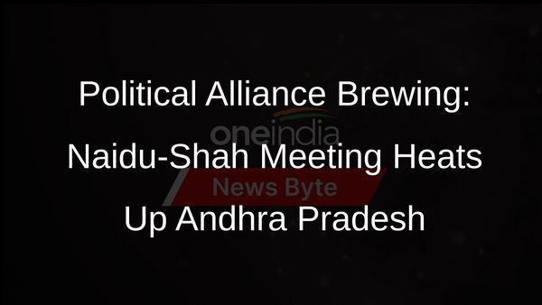 Chandrababu Naidu, Amit Shah Meet Amid Alliance Buzz in Andhra Pradesh