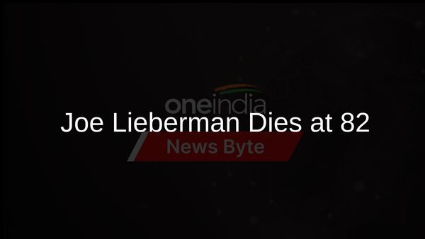Joe Lieberman, Democrats' 2000 Vice-Presidential Pick, Dies at 82