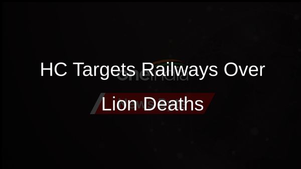 Gujarat High Court to Railways: Stop Train Accidents Involving Asiatic Lions