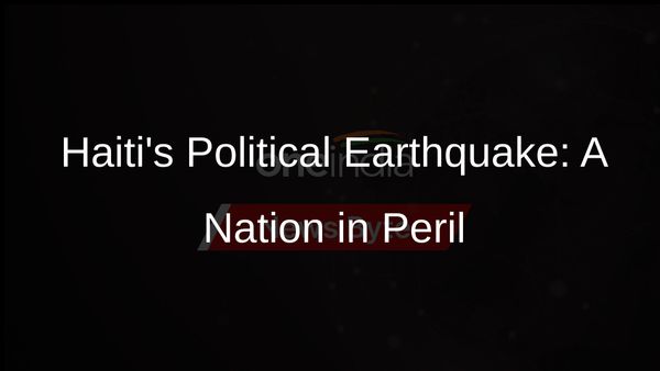 Haitis Power Vacuum: A Nation on the Brink