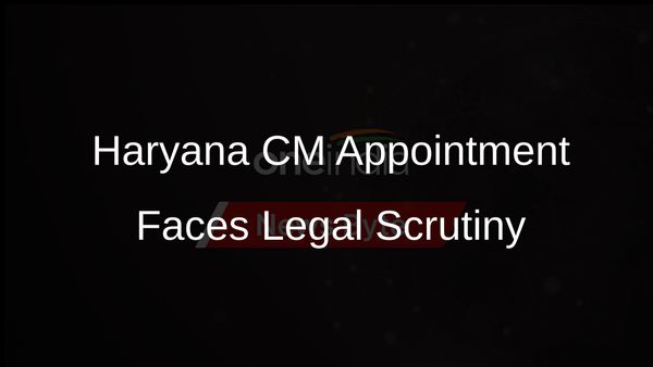 Punjab and Haryana High Court Scrutinizes Nayab Singh Sainis Appointment as Haryana Chief Minister