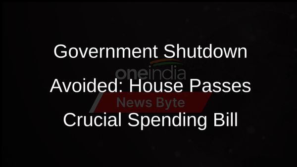Congress Approves Short-Term Spending Bill, Preventing Government Shutdown