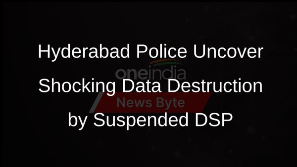 Hyderabad Police Arrest Suspended DSP D Praneet Rao for Destroying Computer Systems and Official Data