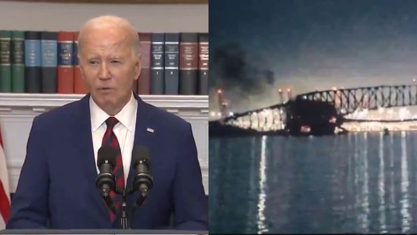 Did Joe Biden Travel Over Collapsed Baltimore Bridge By Train? Netizens Scrutinize President's Statement