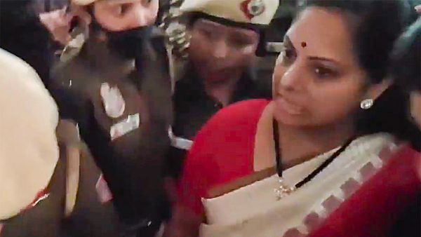 BRS Leader K Kavitha First Response, Denounces 'Illegal' ED Arrest Amidst Delhi Excise Policy Scandal