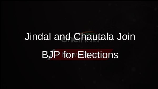 Industrialist Naveen Jindal Switches to BJP, Eyes Kurukshetra Seat; Ranjit Chautala Joins for Hisar