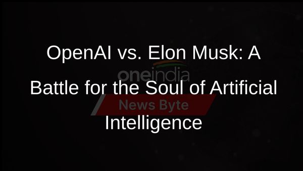 OpenAI Countersues Elon Musk, Defending Shift to For-Profit Model