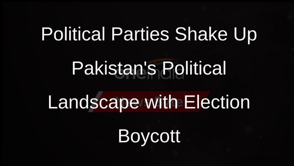 ANP, JUI-F Join Forces to Boycott Pakistans Top Posts Elections