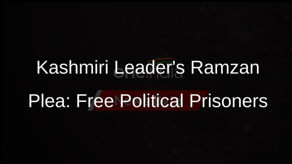 Mirwaiz Seeks Release of Kashmiri Political Prisoners for Ramzan