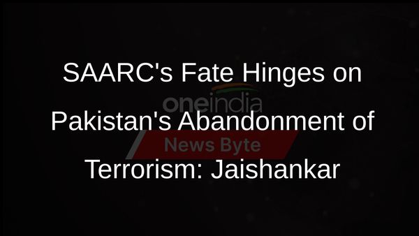 SAARC Revival Unlikely Due to Pakistans Terrorism: Jaishankar