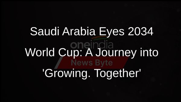 Saudi Arabia Unveils Bid for 2034 World Cup: Growing. Together