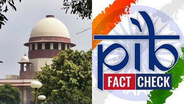 SC Stays Centre's Notification Setting Up PIB's Fact Check Unit
