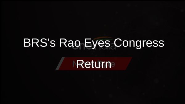 Prominent BRS Leader Keshav Rao Mulls Over Returning to Congress