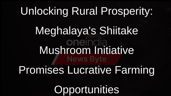 Meghalaya CM Inaugurates Rs 15 Crore Shiitake Mushroom Training Centre in Upper Shillong